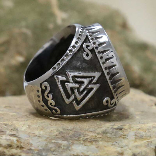 Bague Valknut Coté