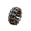 Punk-Schädel-Wikinger-Ring
