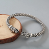 Bracelet Viking Dragon d'Argent