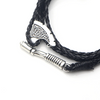 Bracelet tressé Hache Viking