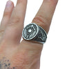 Ring Wikinger Rune Tiwaz (Reifen)