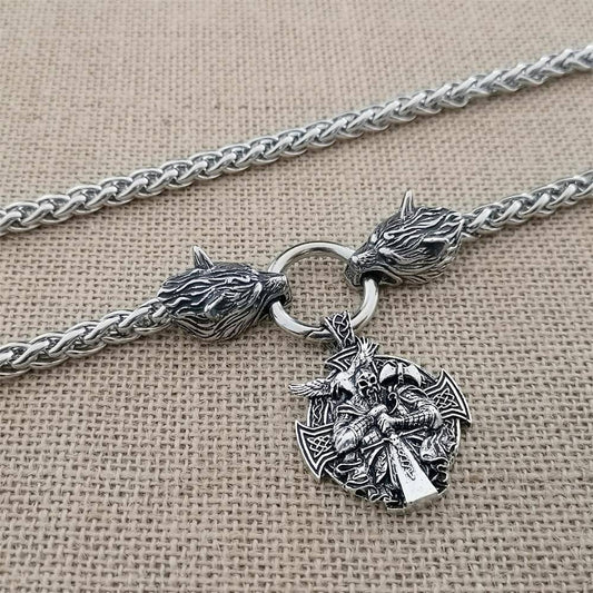 chaine viking homme du nord fond