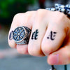 Chevalière Viking Vegvisir