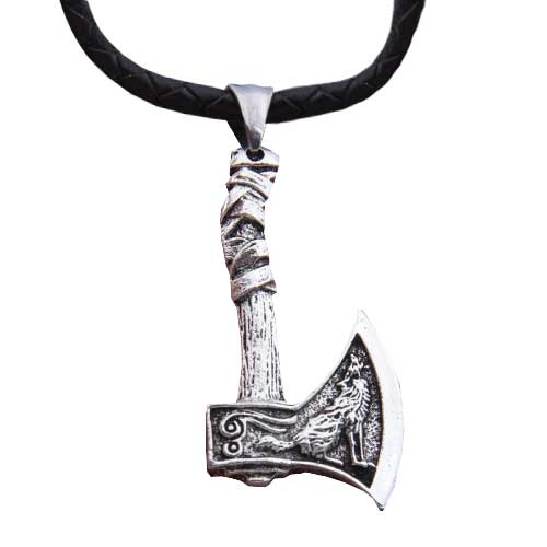 collier hache viking