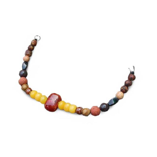 Collier Viking a perle jarl