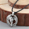 Viking Raven Necklace