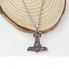 Collier Viking du Marteau de Thor en Métal