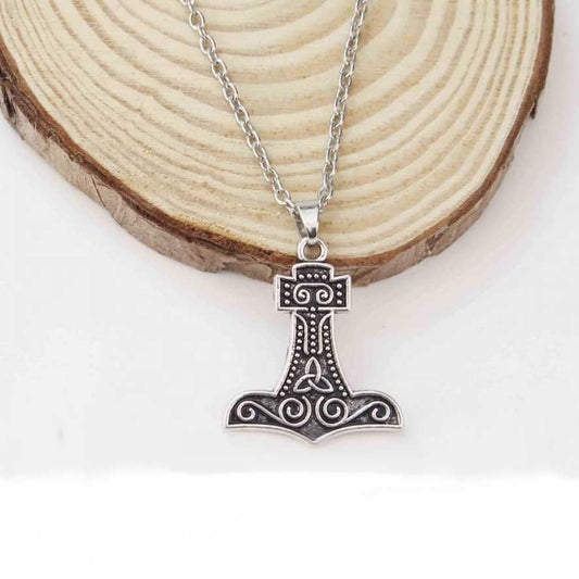 Collier Viking du Marteau de Thor en Métal