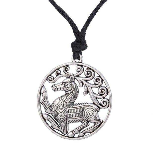 Collier Viking Sleipnir de Odin