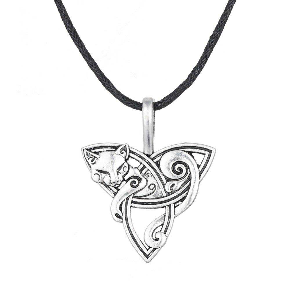 Collier Viking Triquetra du Renard