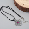 viking pendant<br> Celtic cross with rubies