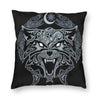 Coussin Viking Loup du Ragnarok