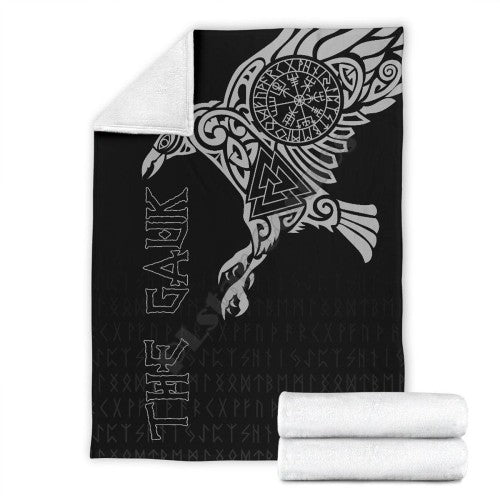 Couverture Viking Corbeau d'Odin