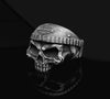 Harley Davidson Totenkopfring (Silber)