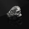 Weiblicher Totenkopfring (Silber)