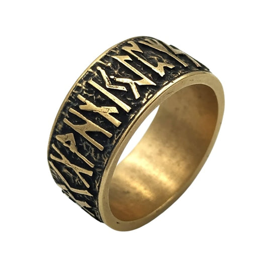 Old Futhark Viking Ring