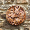 Nordischer Fuchs Wikinger Wandkunst