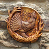 Nordische Wachtel Wikinger Wandkunst