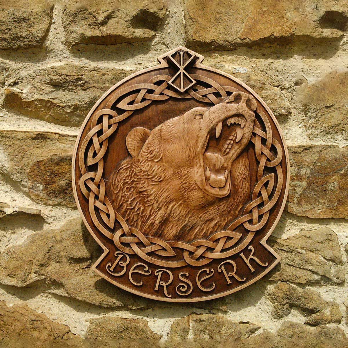 Décoration Murale Ours Berseker