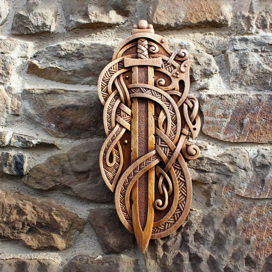 Décoration murale epee viking