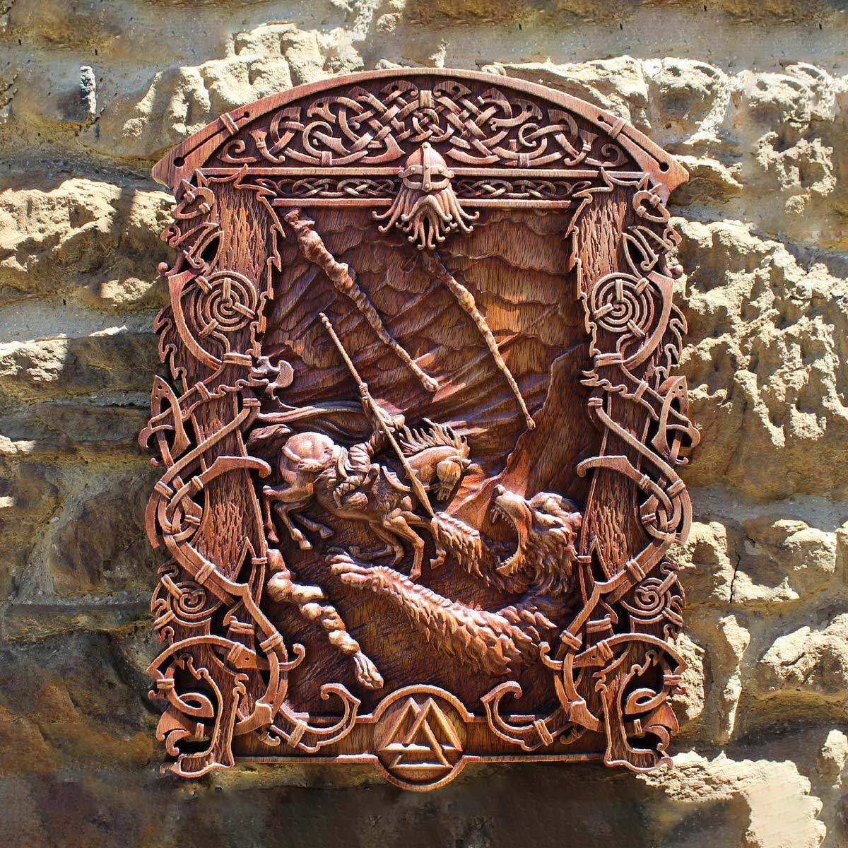 Décoration tableau Odin Ragnarok