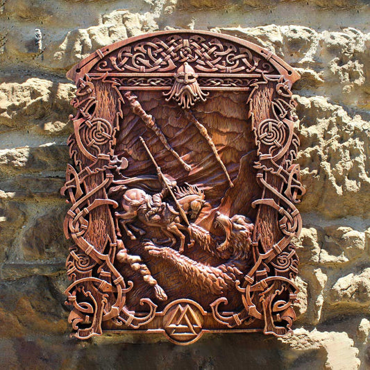 Décoration tableau Odin Ragnarok