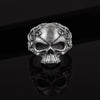 Weiblicher Totenkopfring (Silber)