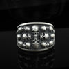 Gothic Totenkopfring (Silber)
