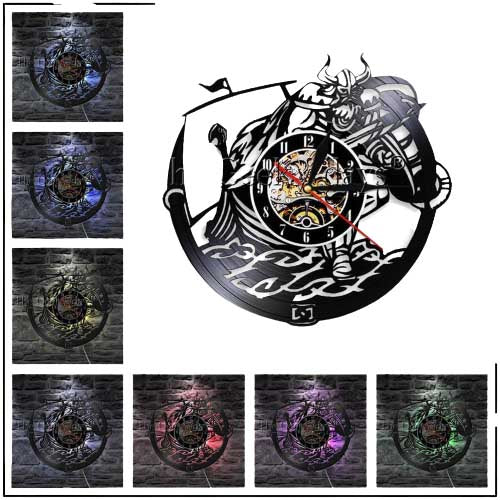Horloge Viking Njord avec Led