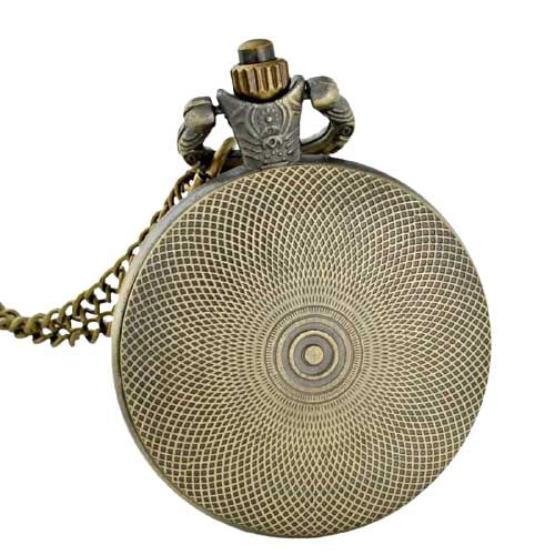 Montre à Gousset Viking Vegvisir Or Derrière