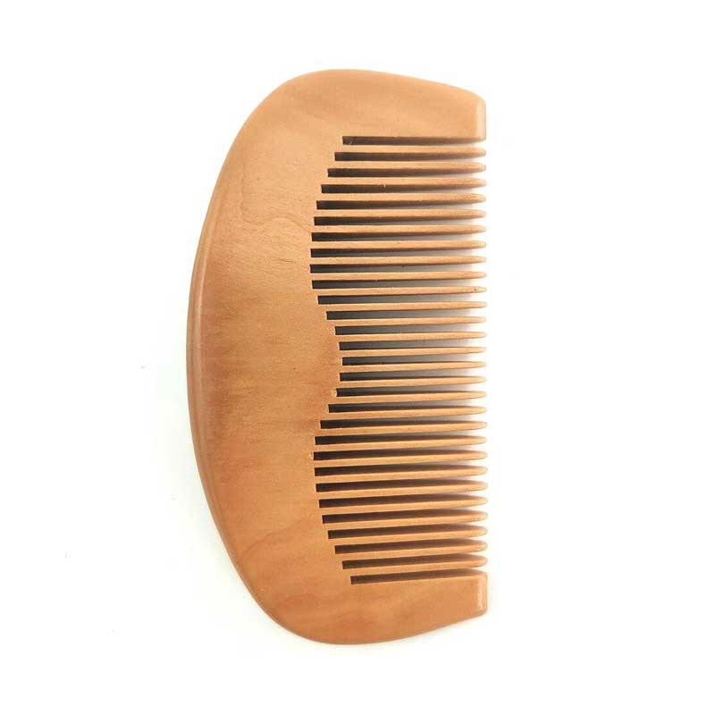 peigne viking en bois vague