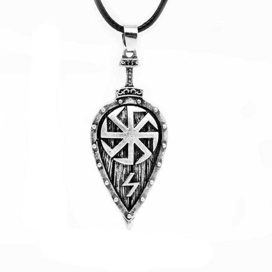 pendentif bouclier viking
