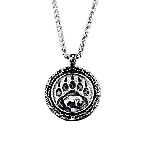 pendentif ours viking
