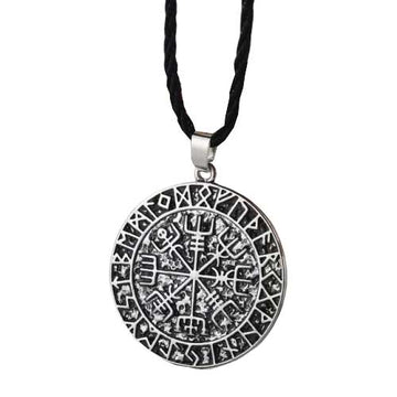 pendentif vegvisir argent