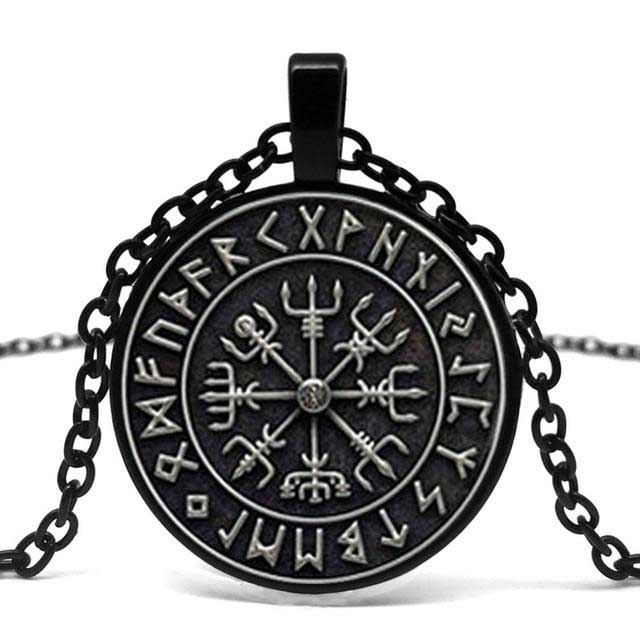 pendentif viking boussole