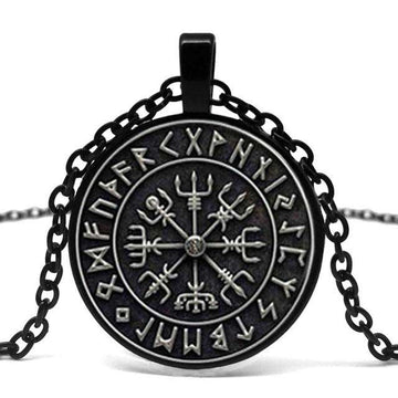 pendentif viking boussole