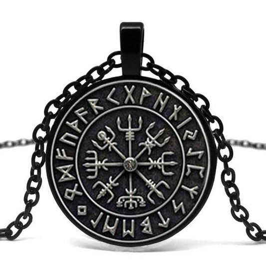 pendentif viking boussole