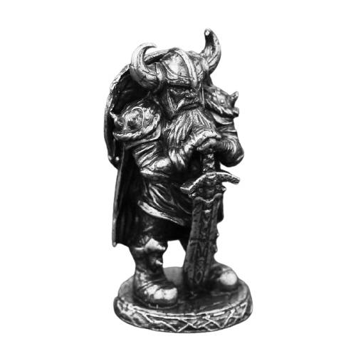 statue viking aventurier des montagnes