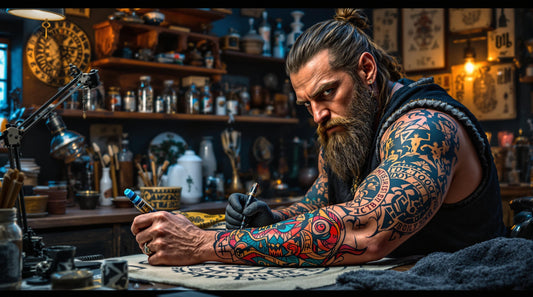 Comment incorporer des runes dans un tatouage viking ?