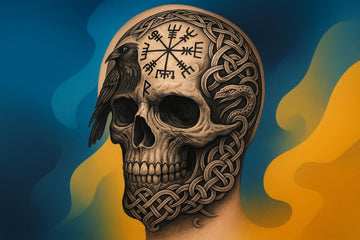 Tatouage viking crâne