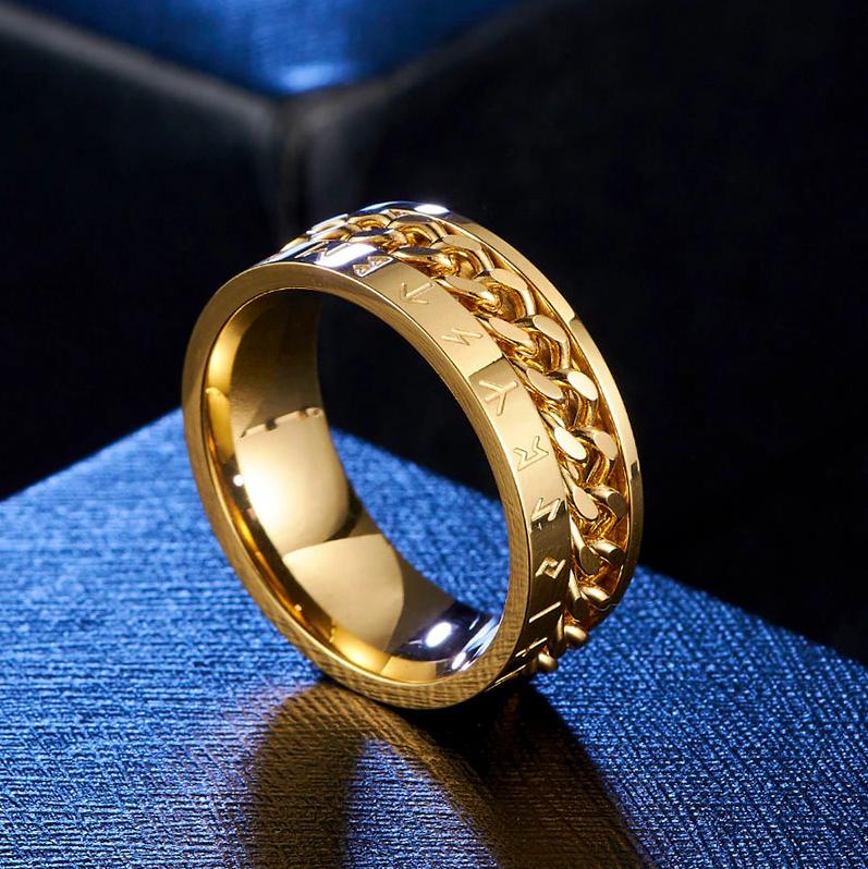 Gold Viking Rings