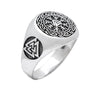 Silver Trinity Viking Ring