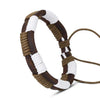 Braided Leather Viking Bracelet