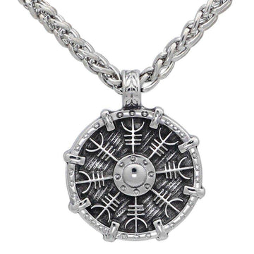 Collier Viking Bouclier Vegvisir