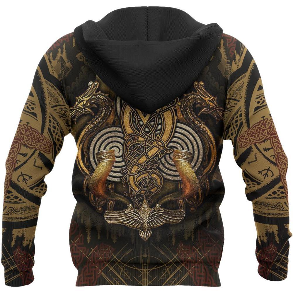 Pull viking aigle royal dos