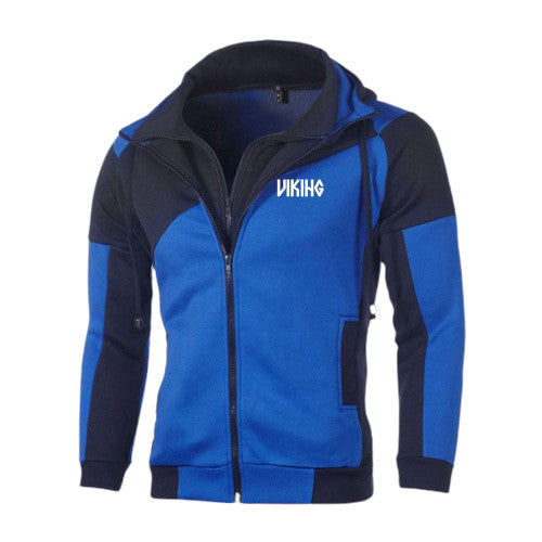 Veste Viking Die in Battle & Go to Valhalla bleu