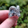 Bague Viking Bouc de Thor