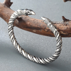 Silbernes Wikinger-Rollo-Armband