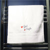 Embroidery Hand Towel Unique Christian Gift 4 Colors