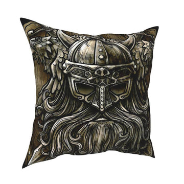 coussin viking guerrier du valhalla